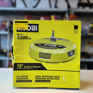 RYOBI 15 in. 3300 PSI Surface Cleaner for Gas Pressure Washer ryobi