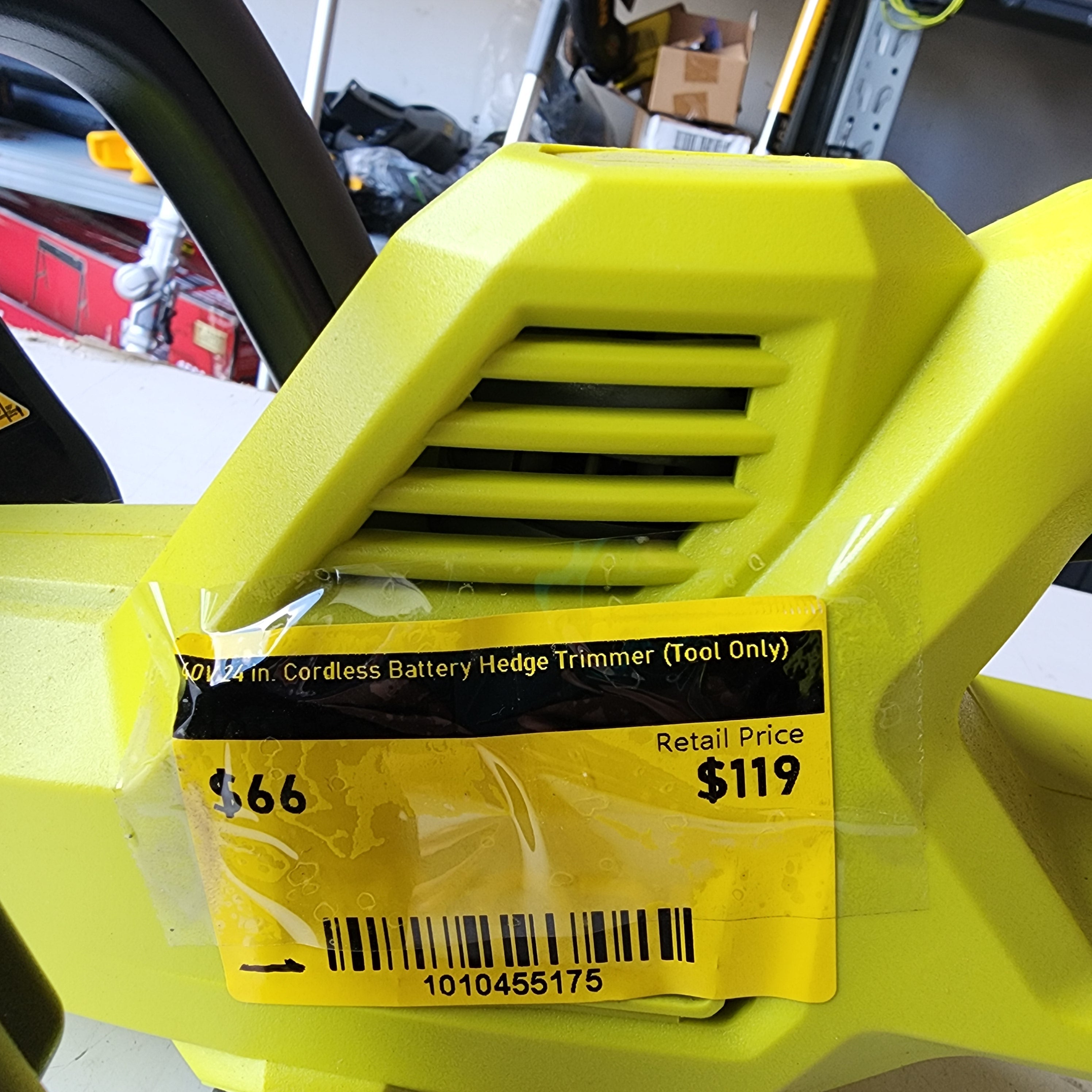 RYOBI 40V 24 in. Cordless Battery Hedge Trimmer (Tool Only)