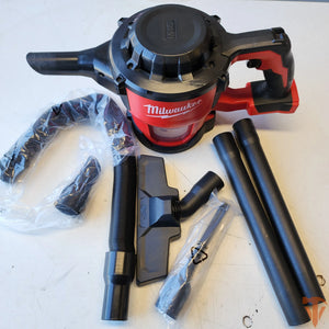 Milwaukee Bagless M18 18-Volt Lithium-Ion Cordless HEPA Compact Handheld Vacuum (Tool-Only) Milwaukee