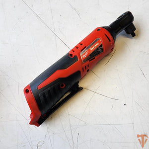 Milwaukee M12 12V Lithium-Ion Cordless 3/8 in. Ratchet (Tool-Only) Milwaukee