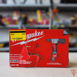 Milwaukee M12 12-Volt Lithium-Ion Cordless Rivet Tool (Tool-Only) Milwaukee