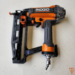RIDGID Pneumatic 16-Gauge 2-1/2 in. Straight Finish Nailer with CLEAN DRIVE Technology ridgid