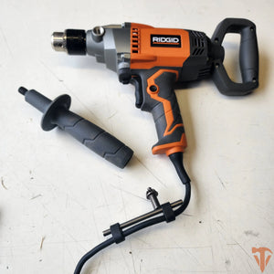RIDGID 9 Amp Corded 1/2 in. Spade Handle Mud Mixer ridgid