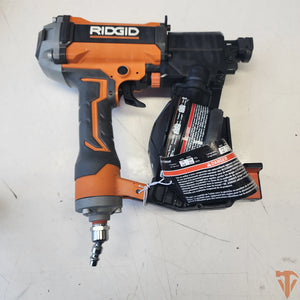 RIDGID Pneumatic 15 Deg. 1-3/4 in. Coil Roofing Nailer ridgid