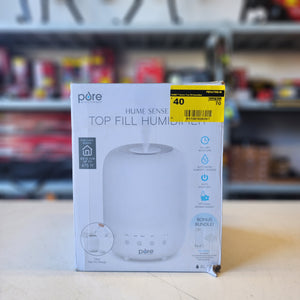 Digital display humidifier with adjustable mist settings
