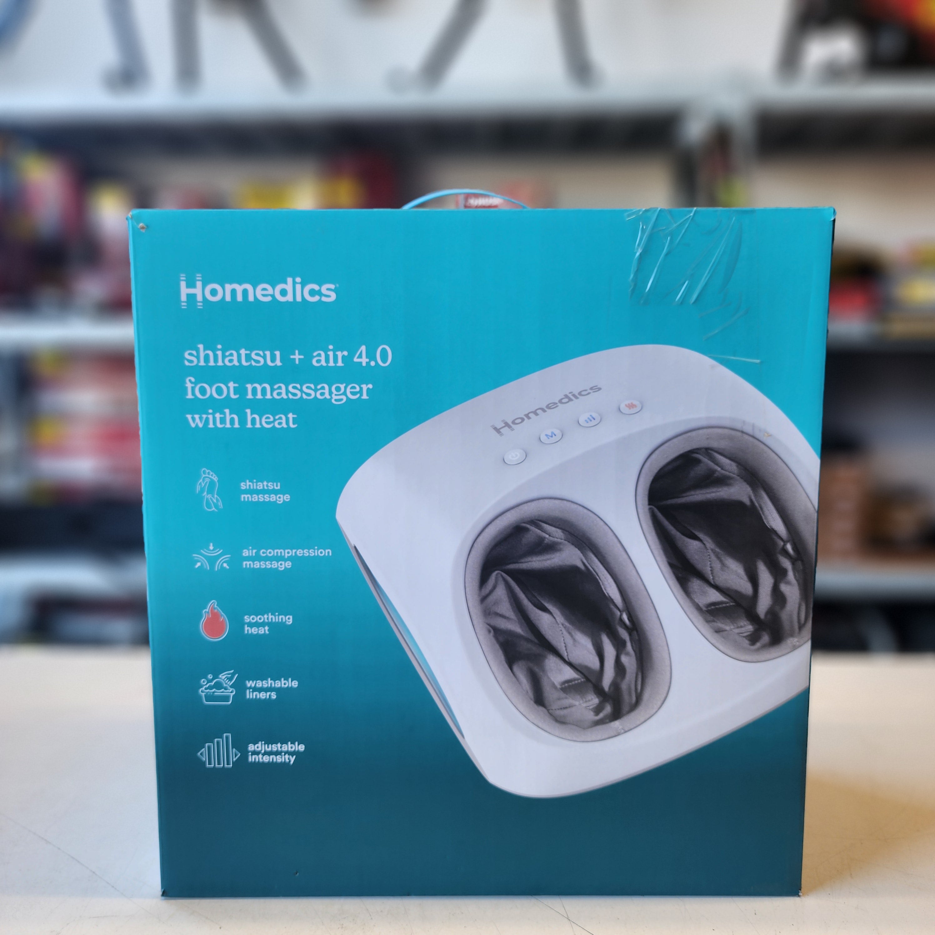 Homedics Shiatsu + Air 4.0 Foot Massager with Heat
