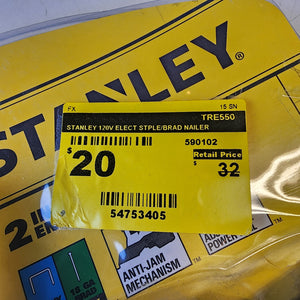 Stanley Electric Stapler and Brad Nail Gun #condition_open-box