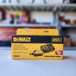 DEWALT 20V MAX Lithium-Ion 6.0 Ah Battery and Char #condition_open-box