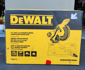 DEWALT 15 Amp Corded 12 in. Compound Double Bevel #condition_open-box