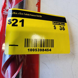 Milwaukee professional drill bit