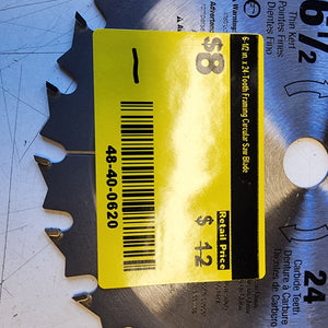 Milwaukee framing blade for cordless and corded circular saws