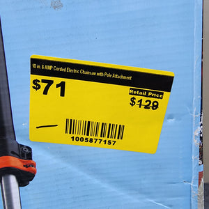 electric tree trimming saw