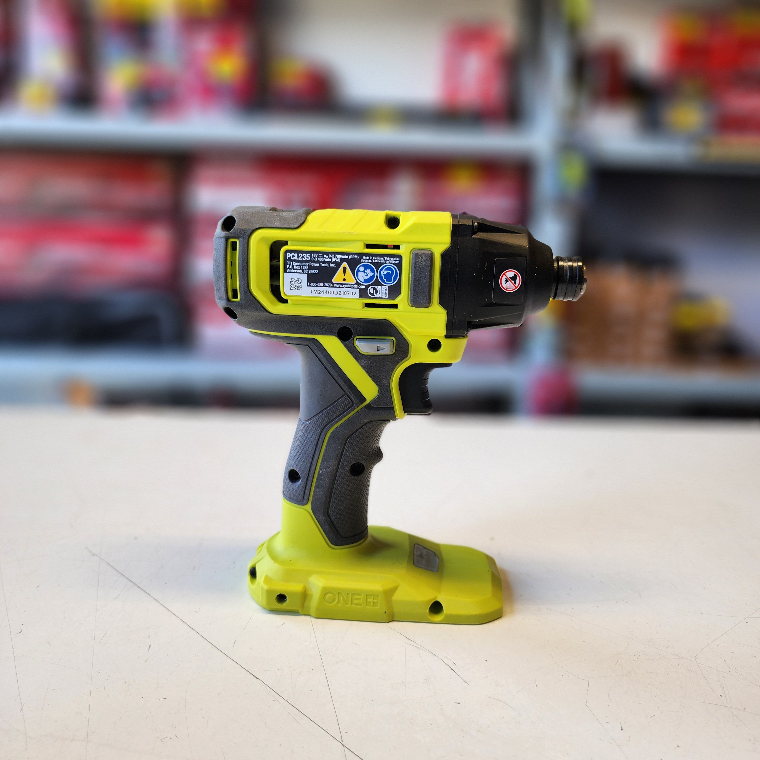 RYOBI ONE+ 18V Cordless 1/4 in. Impact Driver (Tool Only) RYOBI
