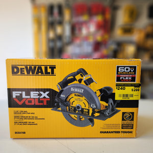DEWALT DCS578B 60V MAX cordless circular saw with brake tool only