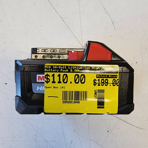 Milwaukee 18-Volt lithium-ion battery for drills and saws
