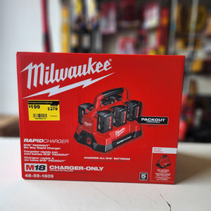 Milwaukee M18 18V Lithium-Ion PACKOUT 6-Port Rapid #condition_open-box