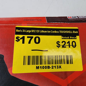 Milwaukee Men's 3X-Large M12 12V Lithium-Ion Cordl #condition_open-box