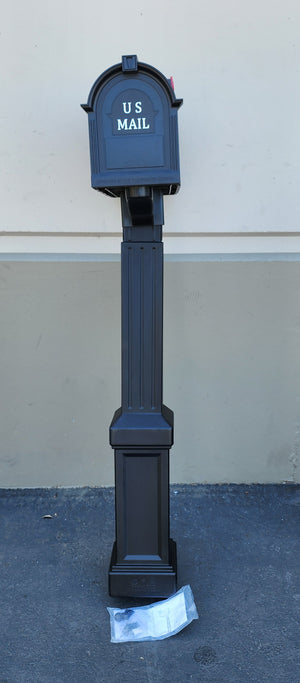 Postal PRO mailbox post set