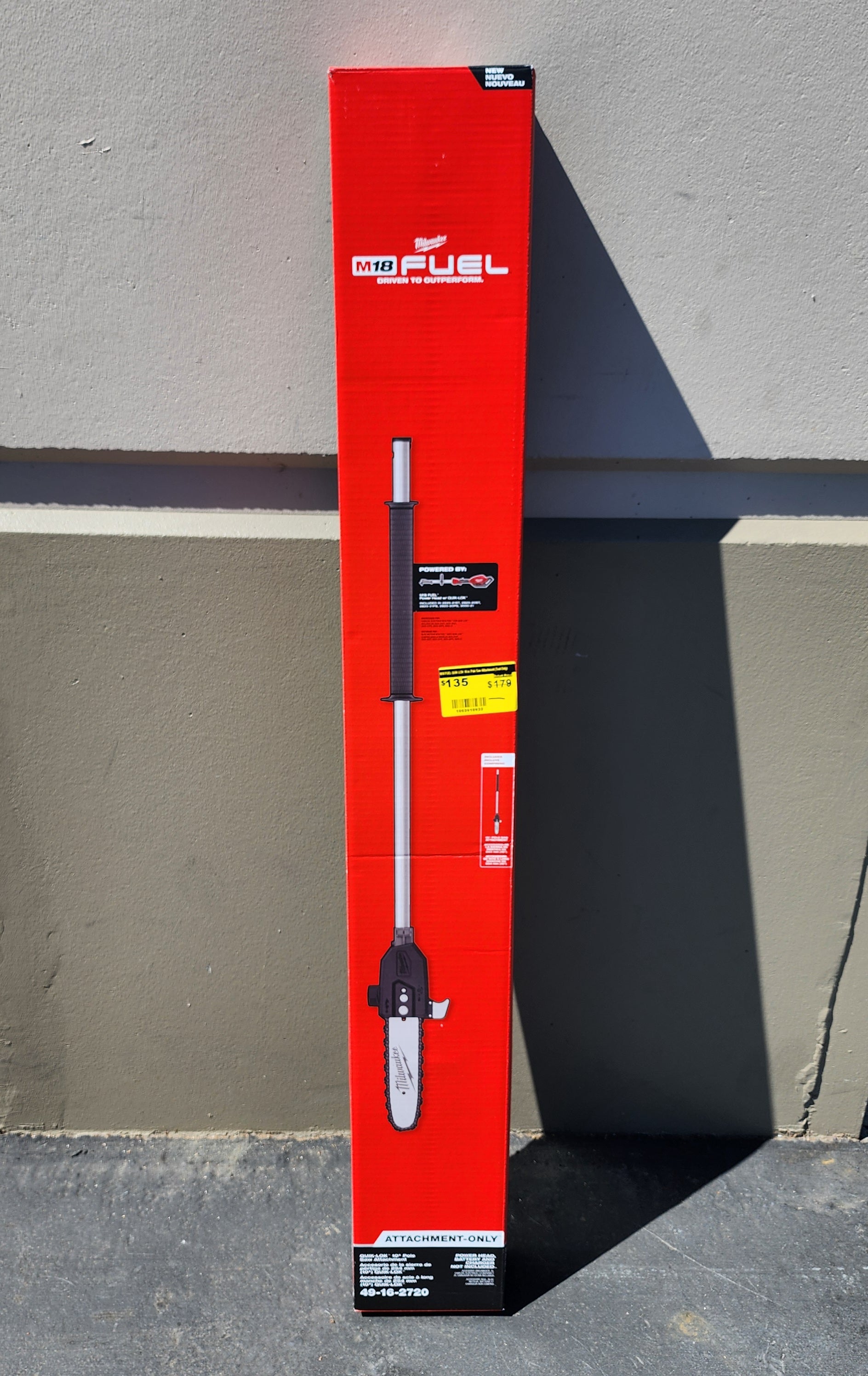 Milwaukee M18 FUEL QUIK-LOK 10 in. Pole Saw Attachment Tool Only Milwaukee