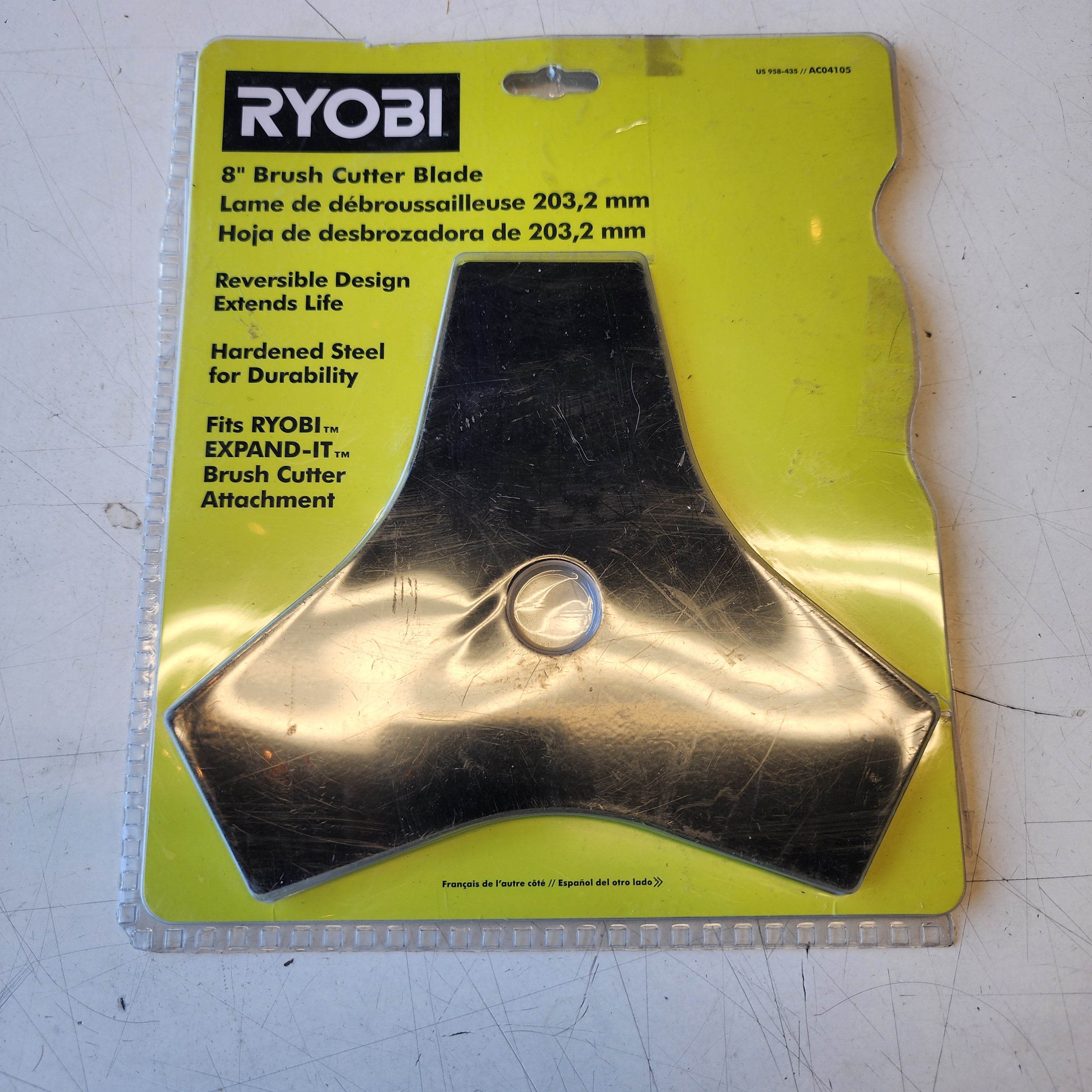 RYOBI Tri-Arc Brush Cutter Blade and Expand-It Brands Value Tools Co