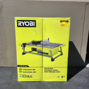 RYOBI 4.8-Amp 7 in. Blade Corded Tabletop Wet Tile #condition_open-box