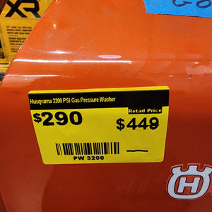 Husqvarna 3200 PSI Gas Pressure Washer #condition_open-box