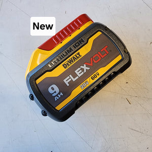 DEWALT DCB609 DEWALT DCB609 FLEXVOLT 20V/60V MAX Lithium-Ion 9.0Ah Battery - Open Box | #condition_open-box