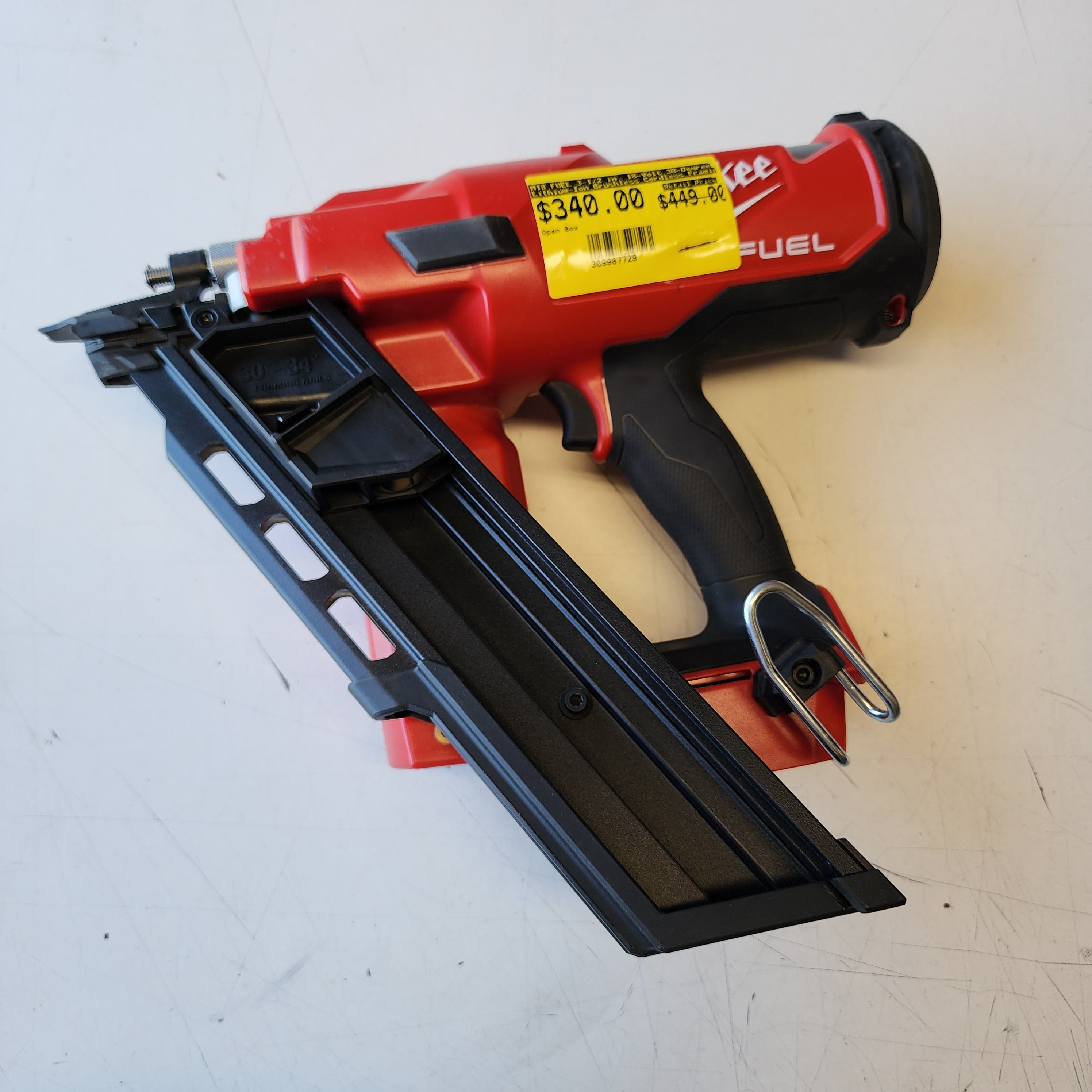 Milwaukee M18 FUEL 3-1/2 in. 18V 30-Degree Brushless Cordless Framing Nailer Milwaukee