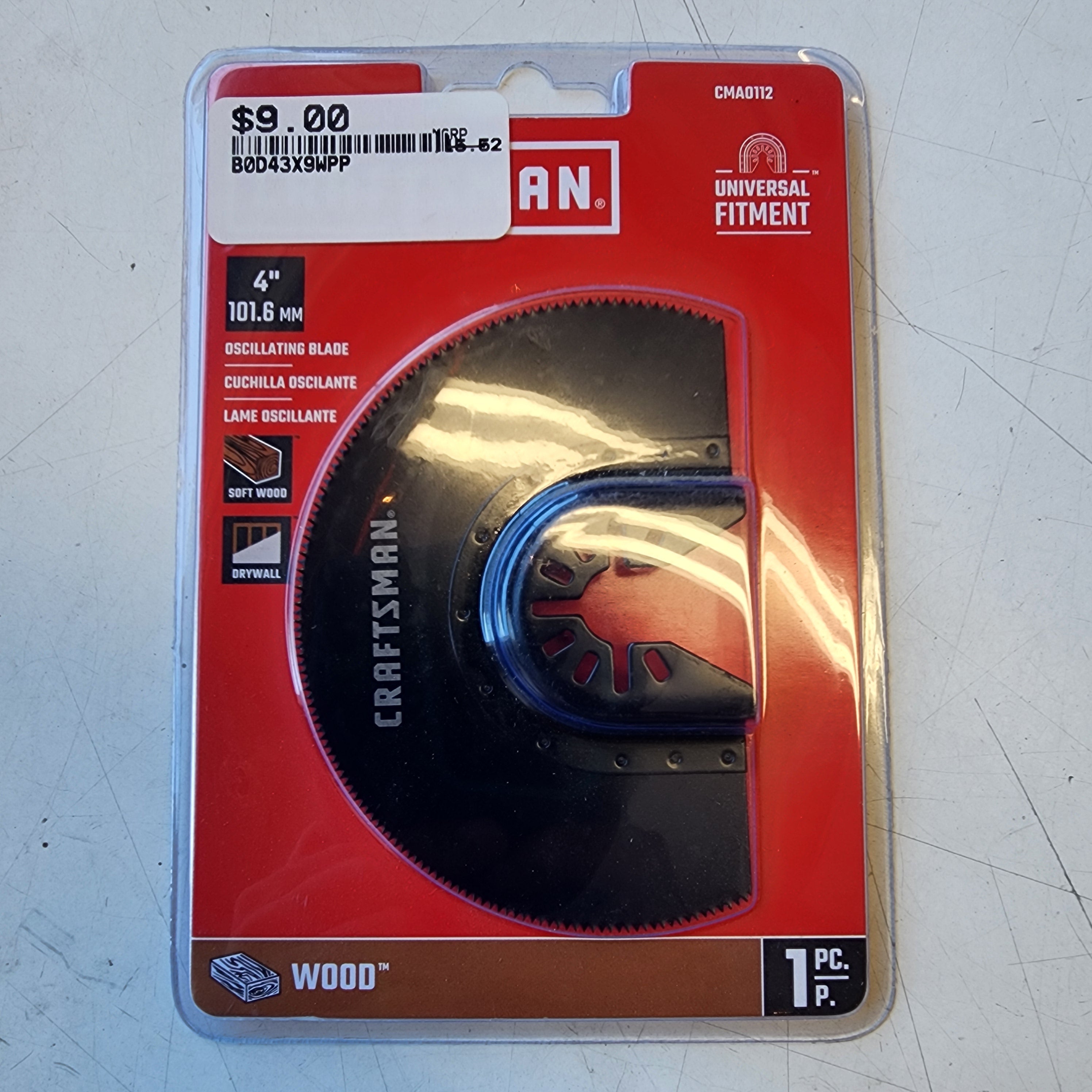 New CRAFTSMAN 4 in. Oscillating Blade Universal Fitment CRAFTSMAN