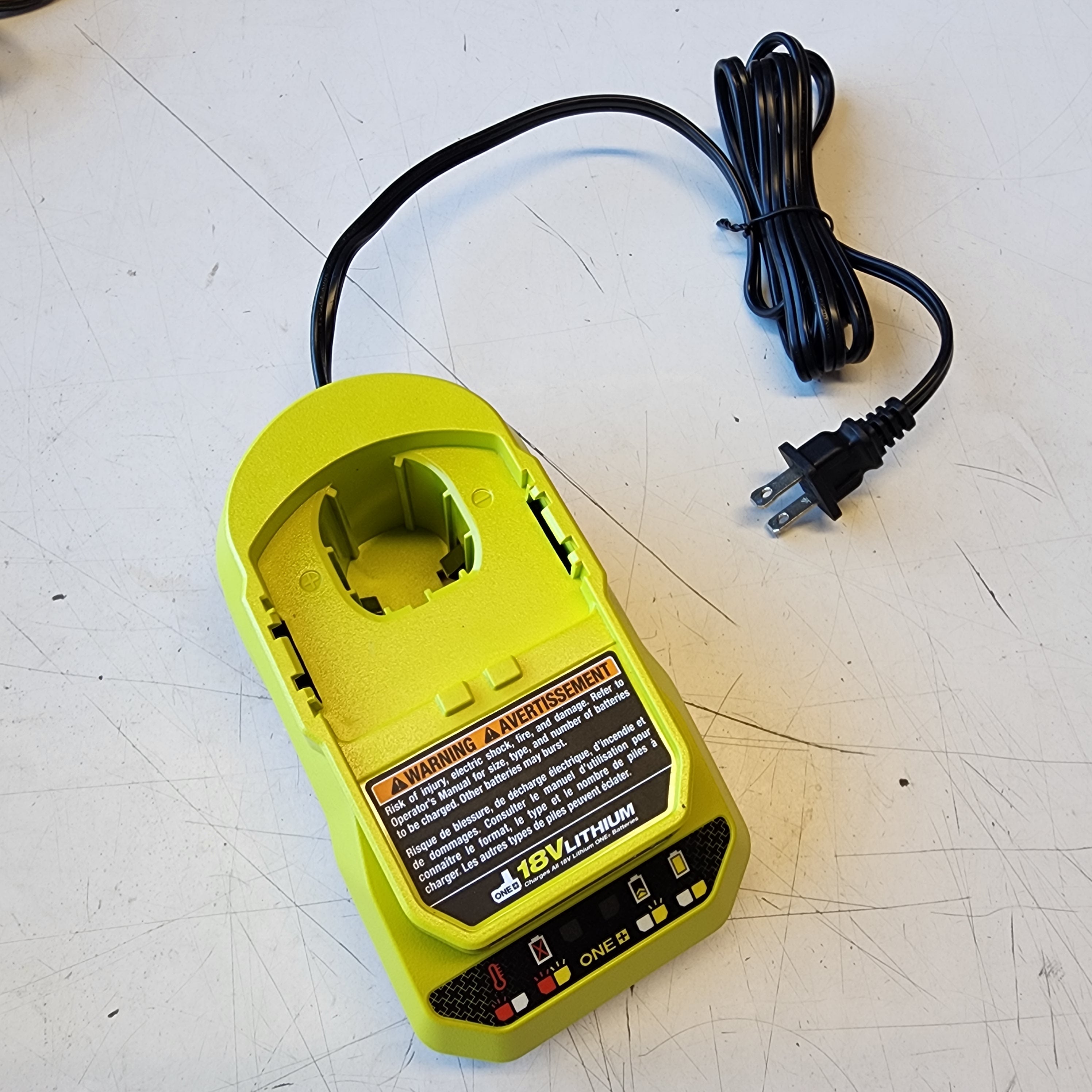 RYOBI ONE+ 18V Lithium-Ion Charger RYOBI