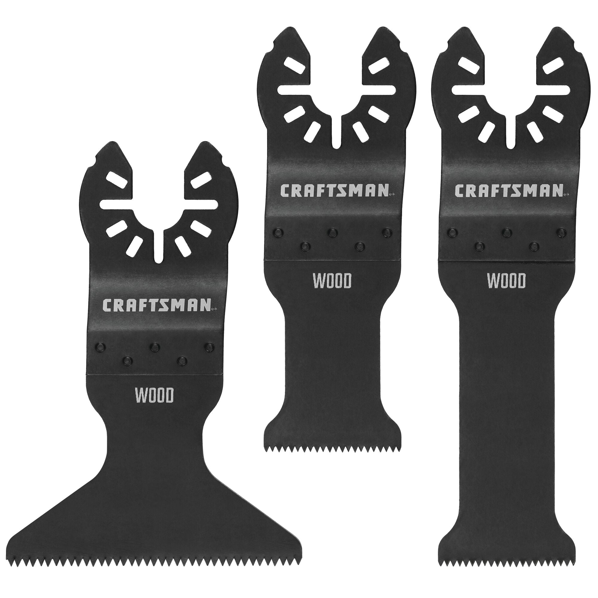 CRAFTSMAN 3-Pack High Carbon Steel Oscillating Tool Blades