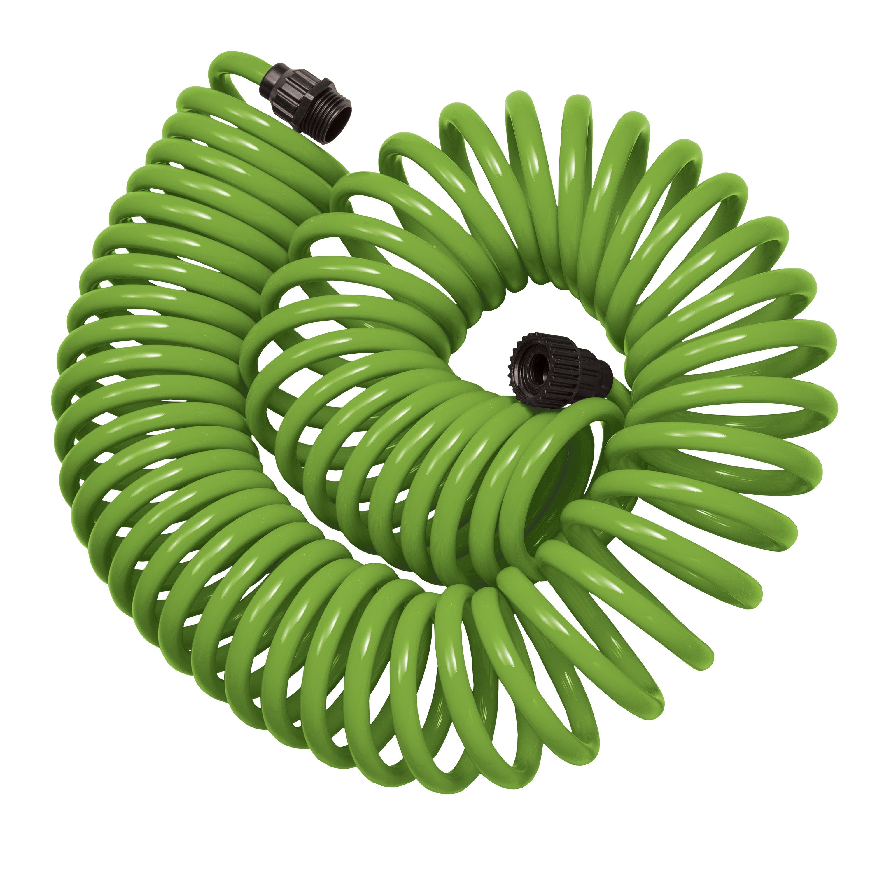 Orbit 50 ft. Coil Hose with ABS Threads and 8-Pattern Nozzle Orbit Irrigation