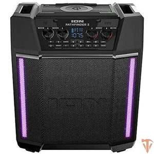 ION Pathfinder 3 Bluetooth Portable Speaker with Wireless Qi Charging ION Audio