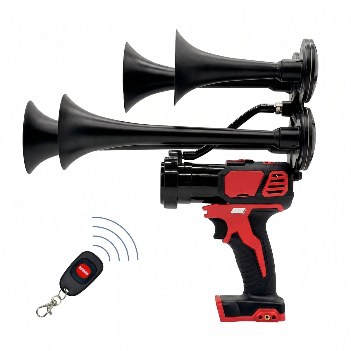 Train Horn for Milwaukee Batteries – Quad