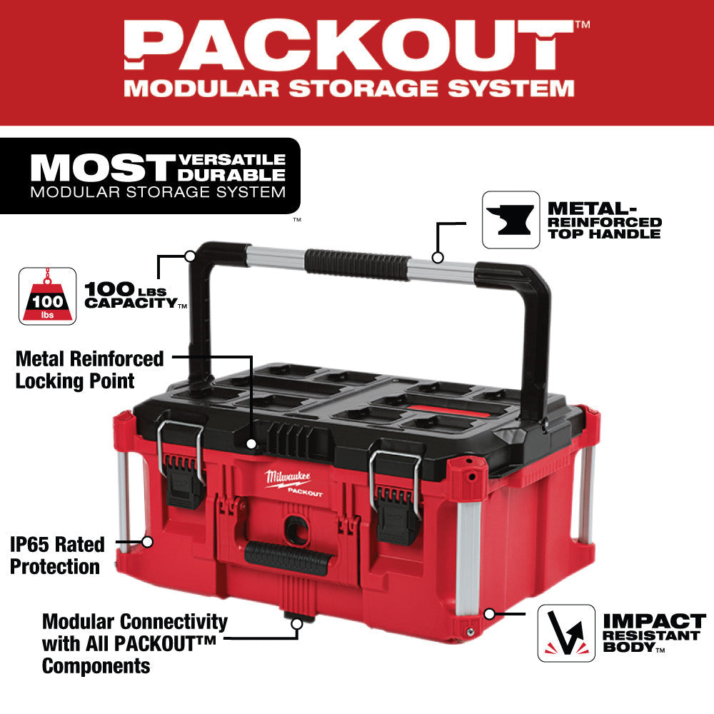 Milwaukee 48-22-8425 PACKOUT™ Large Tool Box Way Source