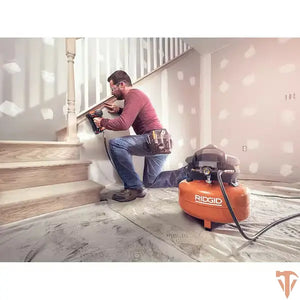 RIDGID 2-1/8 in. 18-Gauge Brad Nailer with CLEAN DRIVE Technology ridgid