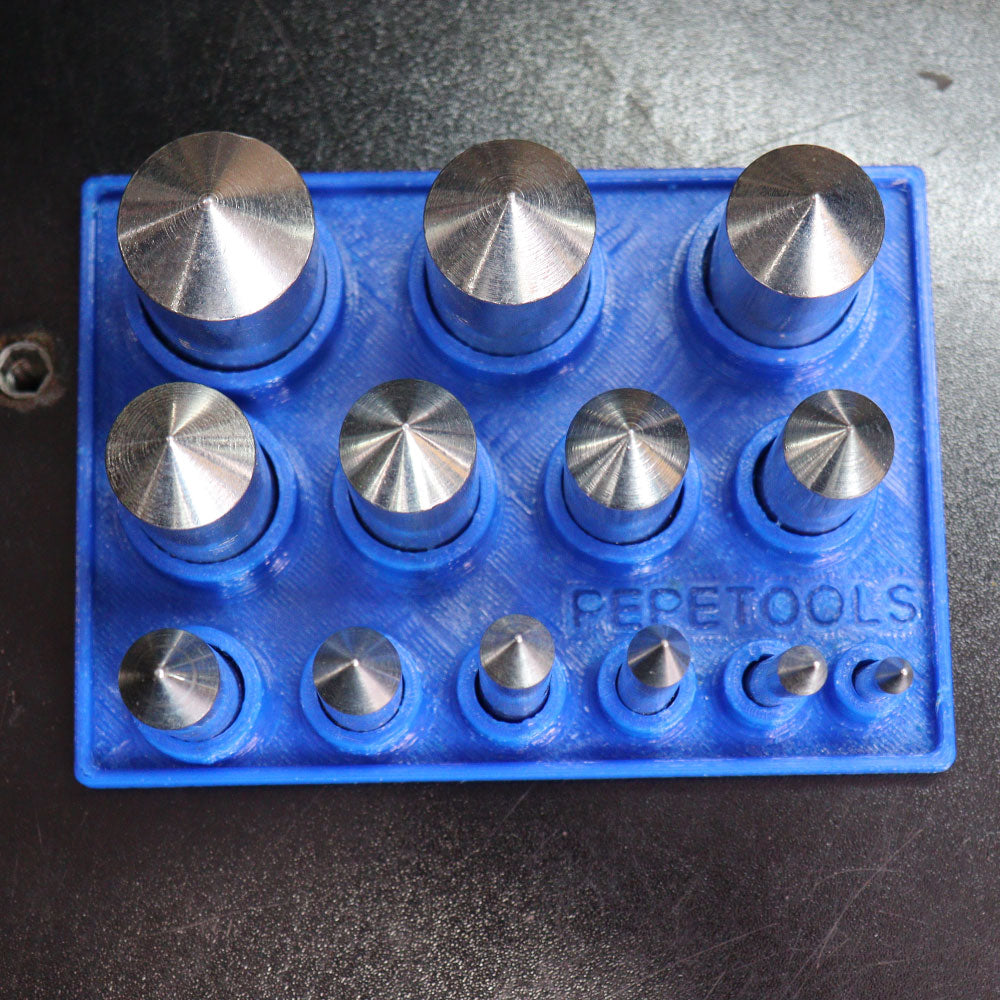 3D Printed Center Positioning Die Holder for Disc Cutter Pepetools