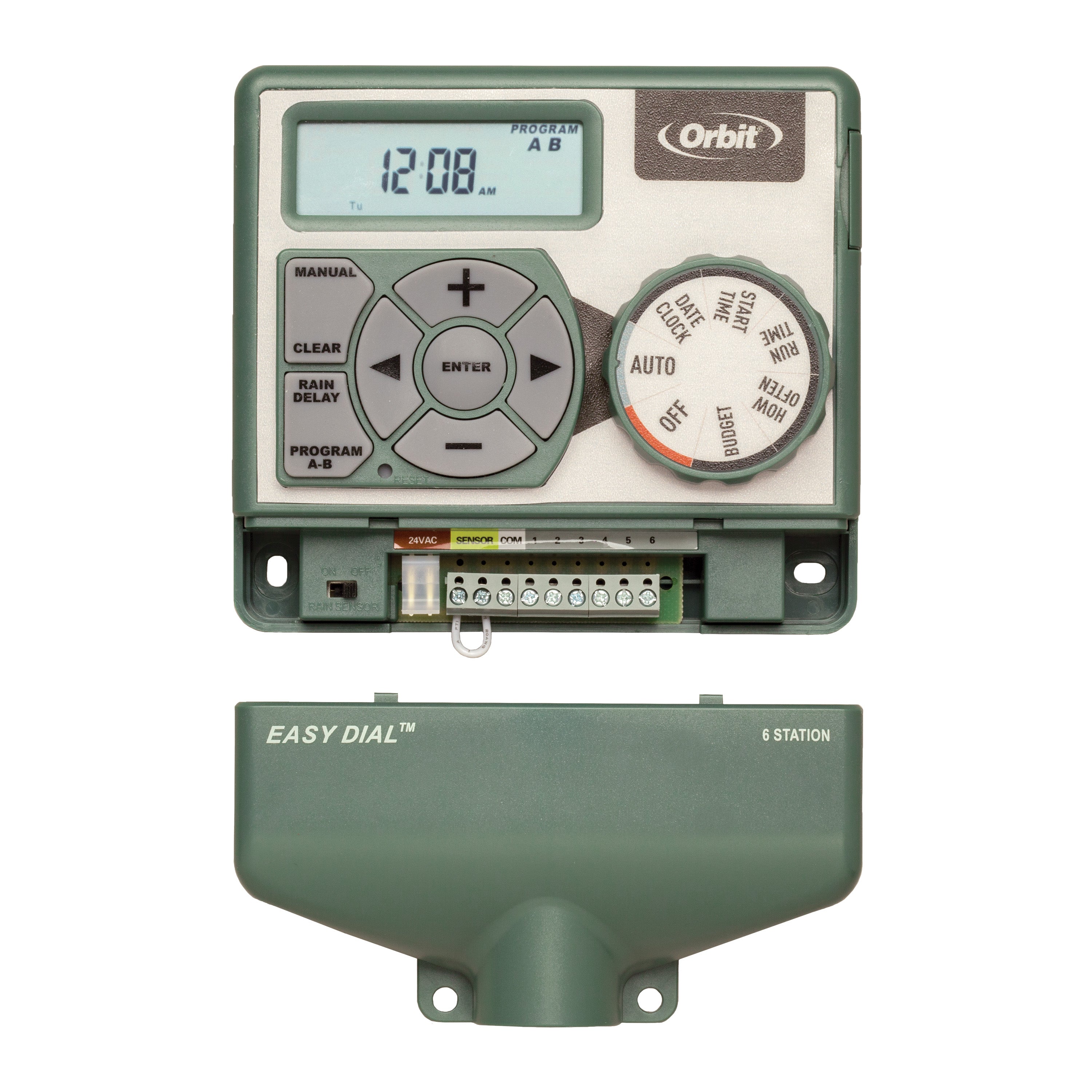 Orbit 6-Station Indoor Easy Dial Sprinkler Controller Orbit Irrigation