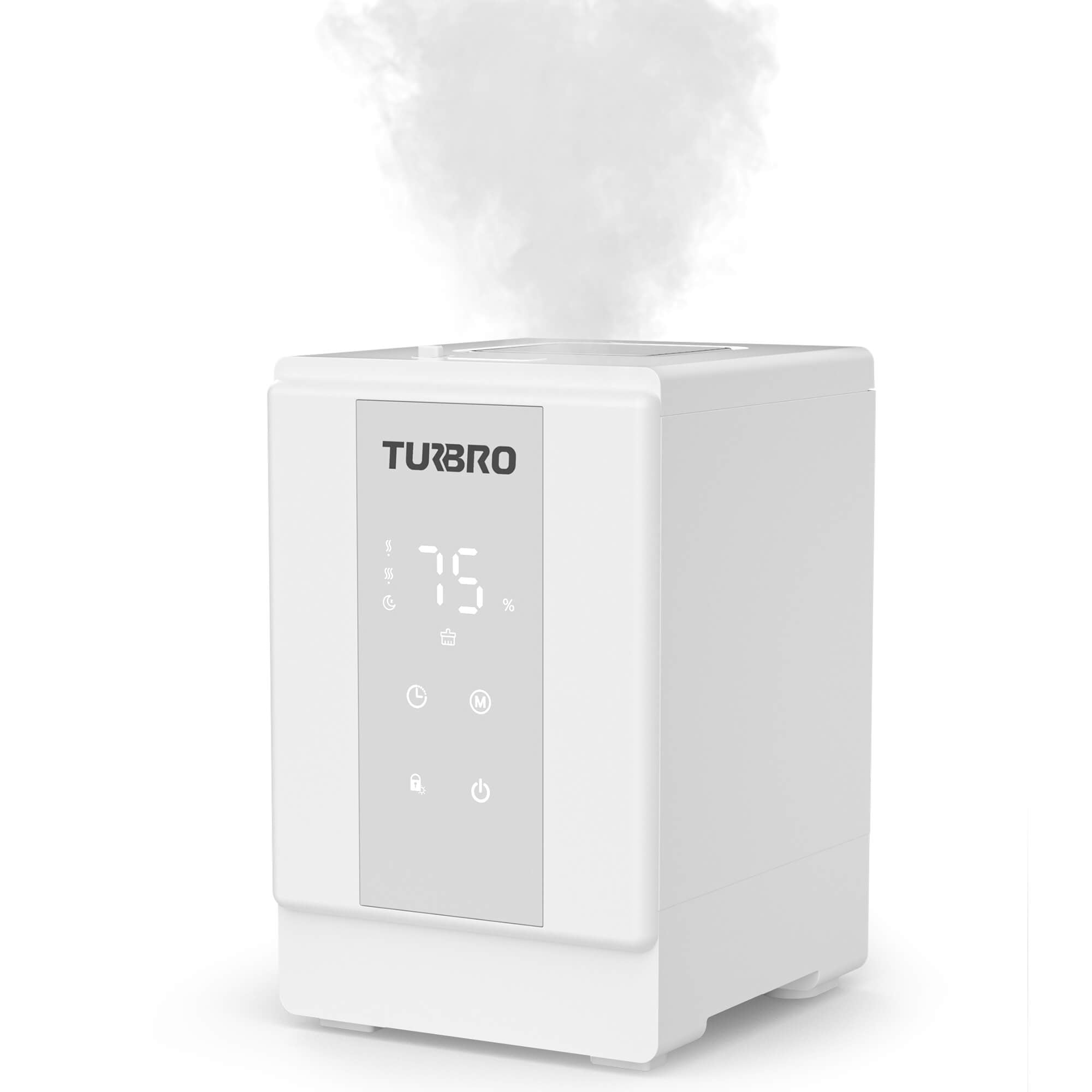Greenland 4L Stainless Steel Steam Warm Mist Humidifier TURBRO