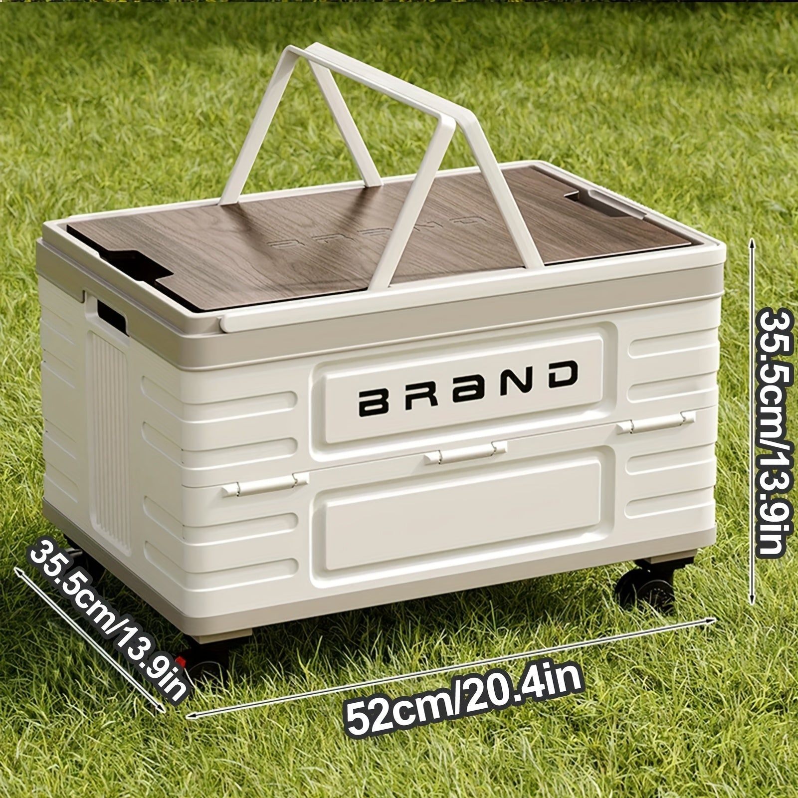 Collapsible Storage Bins Box with Lids And Handle - Portable Plastic Storage 2Dropme