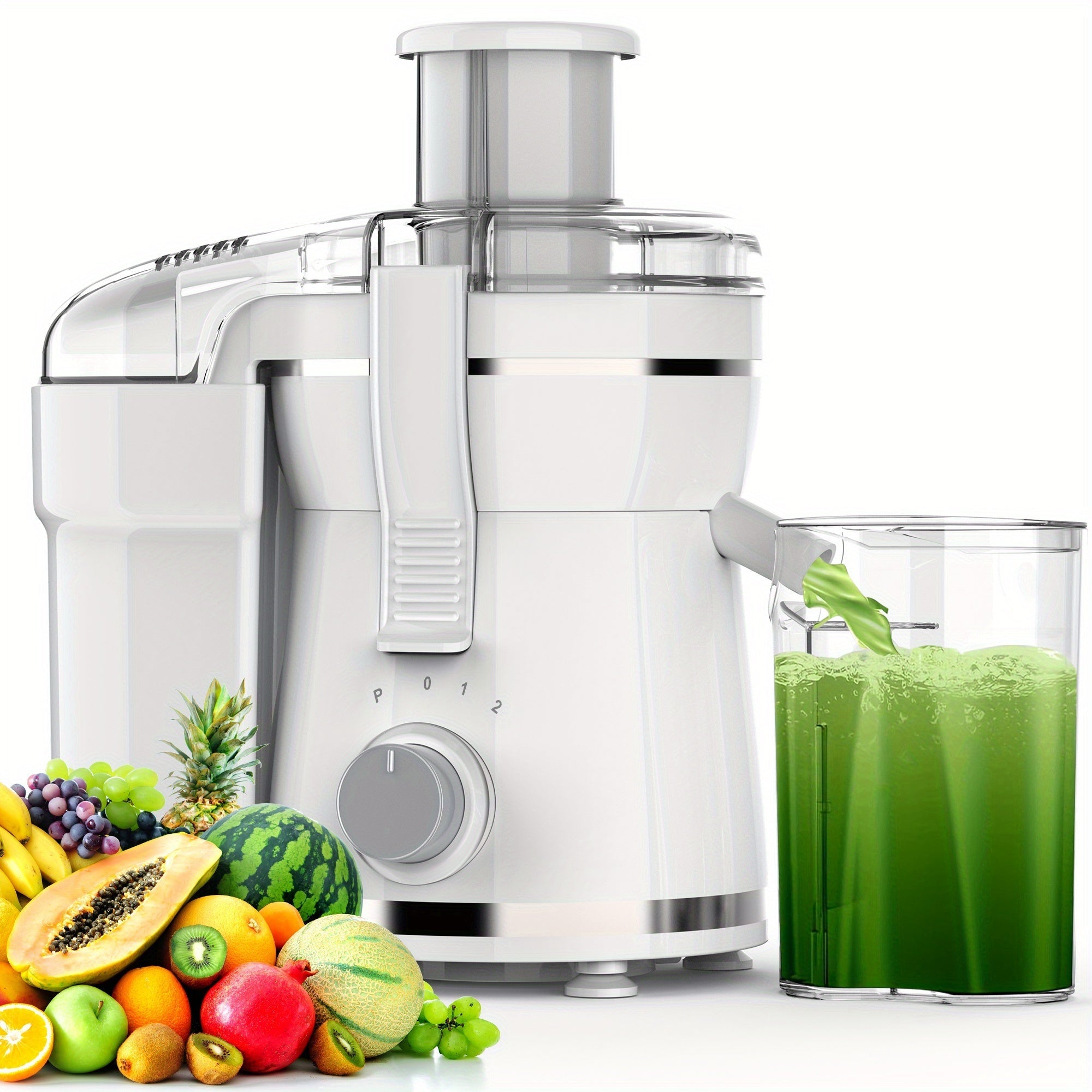 500W Centrifugal Juicer Machine 3 Speed Wide Mouth Fruit Vegetable Extractor 2Dropme