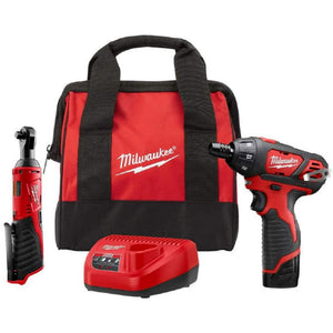 Milwaukee combo kit open box tested working