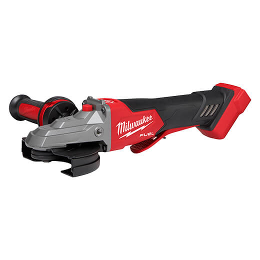 Milwaukee 2886-20 M18 FUEL 5" Flathead Braking Grinder Paddle Switch No-Lock Tool Only
