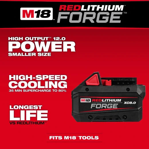Milwaukee 48-11-1881 M18™ REDLITHIUM™ FORGE™ XC8.0 Battery Pack Way Source