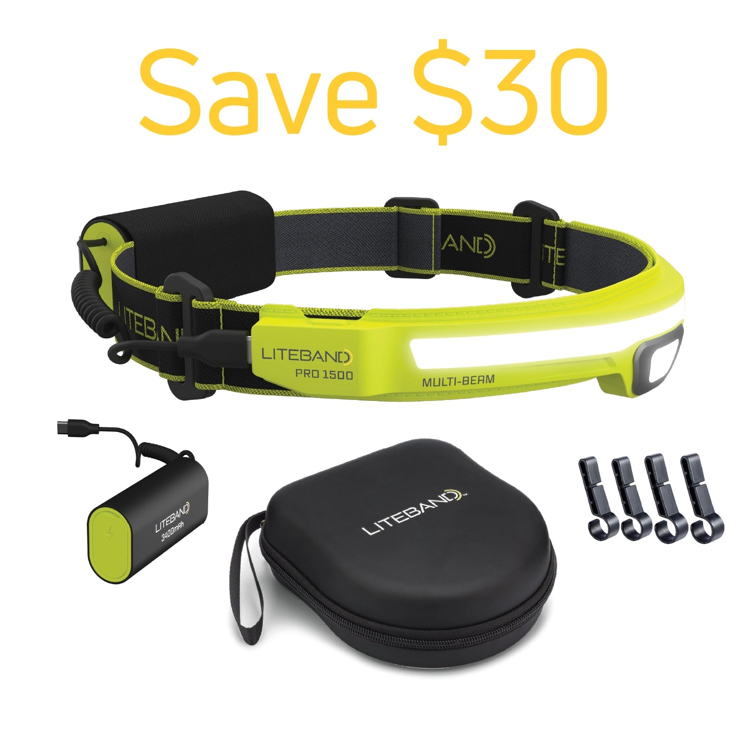 PRO 1500 Lumen Bundle Liteband
