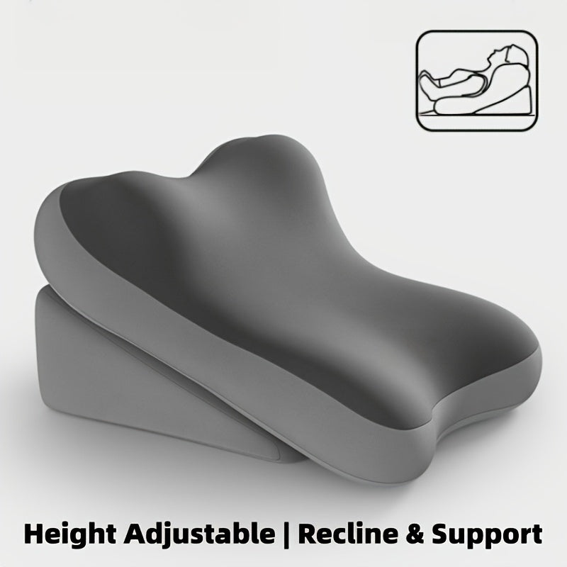 Adjustable Bed Wedge Pillow Memory Foam Backrest Reading Support Cushion 2Dropme