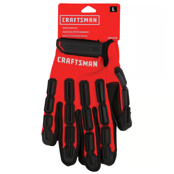 CRAFTSMAN Medium Red Polyester Mechanical Repair Gloves