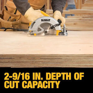 DeWalt 7-1/4 inch circular saw DWE575 powerful corded saw for wood cutting