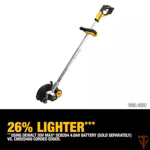 DEWALT 20V MAX 7.5 in. Cordless Battery Lawn Edger (Tool Only) – Open Box | SKU 1006841657 DEWALT