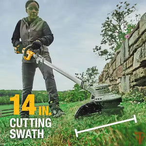 DEWALT 20V MAX 14 in. Brushless Cordless Battery Powered Foldable String Trimmer (Tool Only) DEWALT